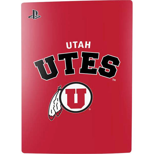 University of Utah Block U PS5 Console Skin